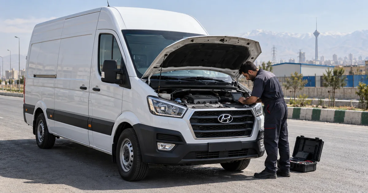 امداد خودرو هیوندای H350 در تهران